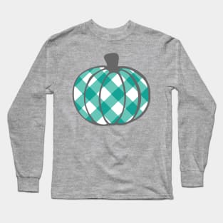 Plaid Pumpkin Long Sleeve T-Shirt